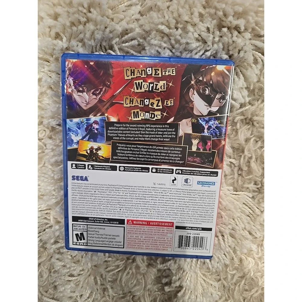 Persona 5 Royal: Steelbook Launch Edition - PlayStation 5 - Slightly Used